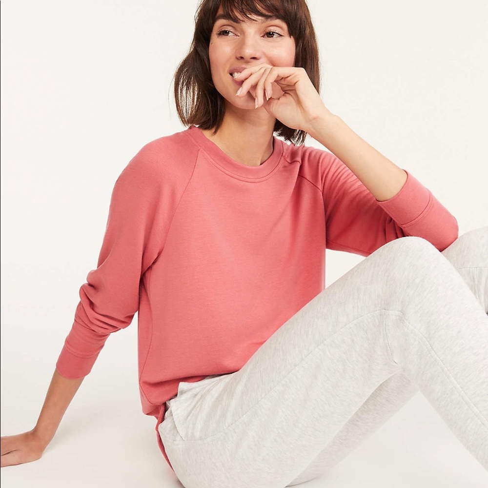 Hot pink sweater shirt